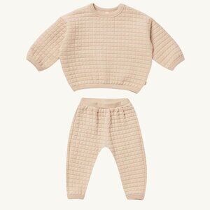 NWT - Quincy Mae quilted shell set